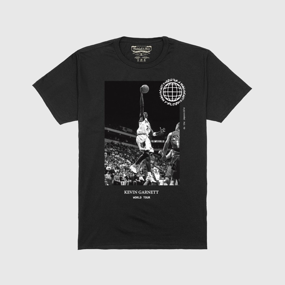 Kevin Garnett "The Kid" World Tour tshirt